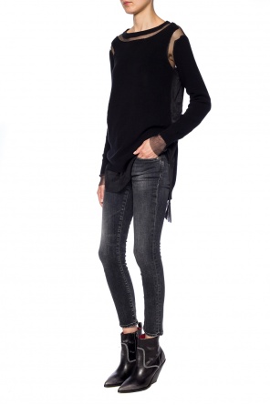 Tapered jeans with tears, zdjęcie 2 Tapered jeans with tears od R13